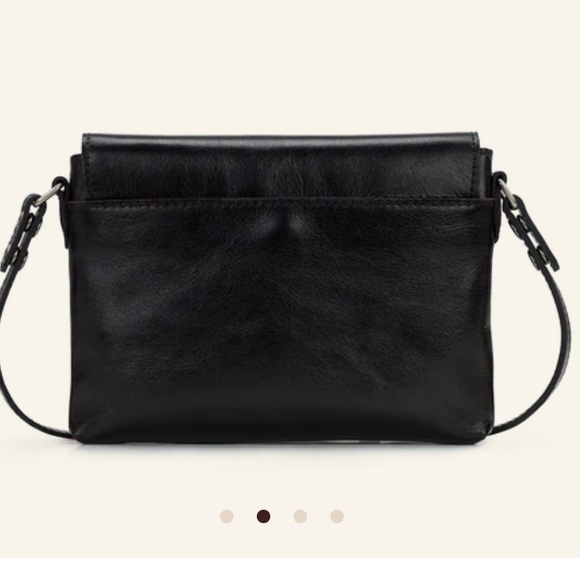 Patricia Nash crossbody bag black leather - Picture 4 of 10